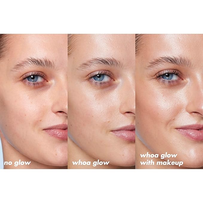 e.l.f. SKIN Suntouchable Whoa Glow SPF 30, Sunscreen & Makeup Primer For A Glowy Finish, Made With Hyaluronic Acid, Vegan & Cruelty-Free, Packaging May Vary, Sunlight