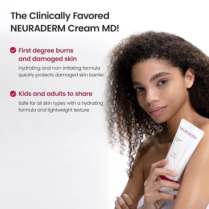 Cream MD, Regenerative Moisturizing Ceramide Skin Barrier Restoring Skin and Body Care for Damaged, Dry Skin (180g, 6.34oz)
