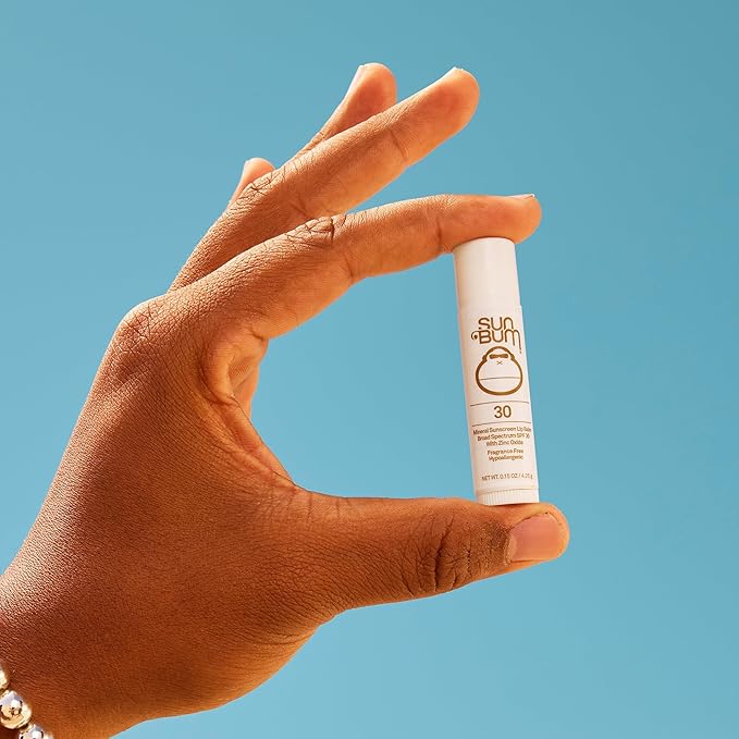 Sun Bum Mineral Road Tripper - Travel Sized Sun Care Pack with Sunscreen Lotion, Face Stick, and Lip Balm - Broad Spectrum UVA/UVB Protection - Hawaii 104 Act Compliant - TSA Friendly