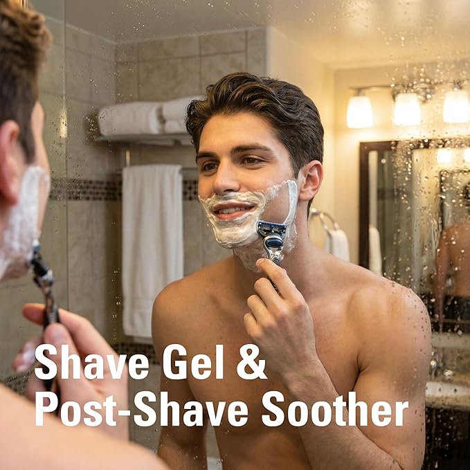 Mdoc Men’s Relief Soothing Gel – Aloe Vera After Shave Gel, Soothes & Hydrates Irritated Skin, Protects Post-Shave, All Skin Types, 100g