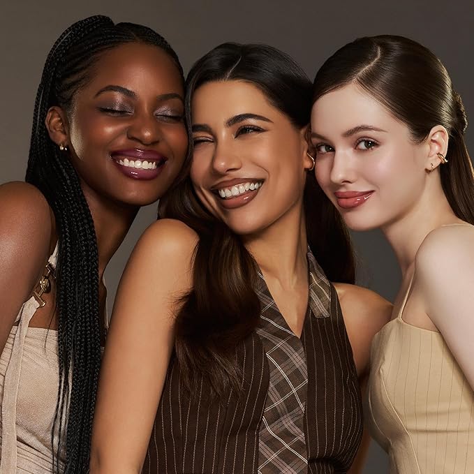 rom&nd Volume Hack Trio Glazed Plum Lip Set | Plumping, Hydrating K-Beauty Lip Kit for High-Shine, Irresistible Pouts
