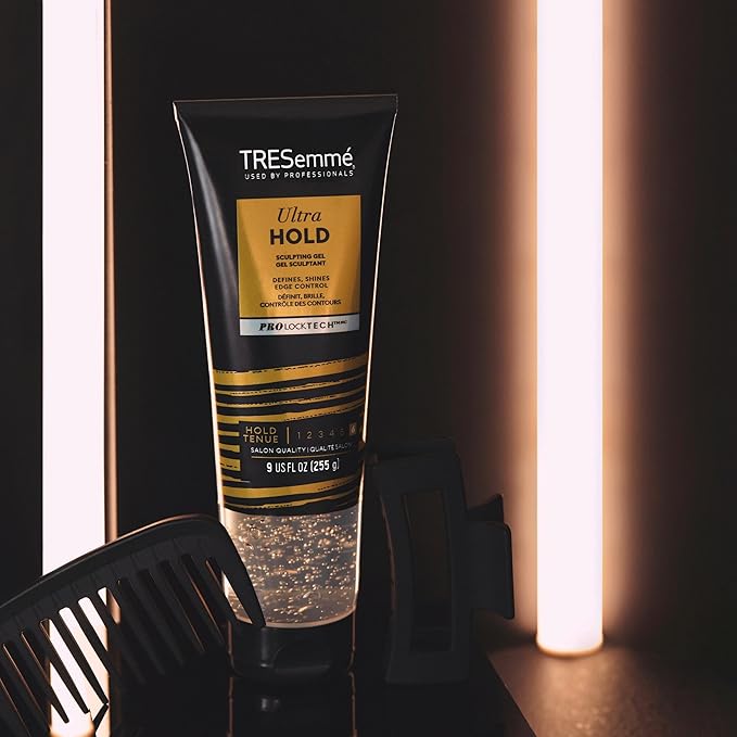 TRESemmé Gel Ultra Hold for 24H Frizz Control, with Pro Lock Technology, 9 oz (Pack of 2)