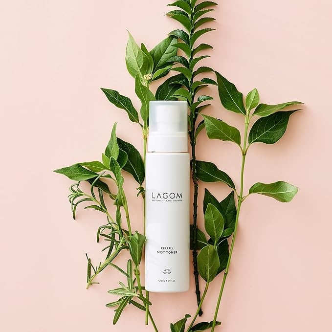 LAGOM Cellus Mist Toner, Face Moisturizer, Skin Barrier Strenghtening Hydration Spray, pH Protection, Alcohol-Free, Zero-Irritation for Sensitive Skin 4.05 fl. oz.