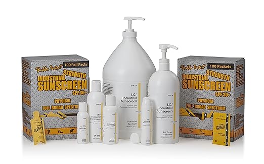 R&R Lotion ICSSP-50-30+ Industrial Sunscreen Packet, 5 fl.oz. Capacity, 5 mL