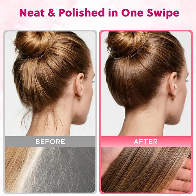 Samnyte Flyaways Hair Stick (4 Pack) - Hair Tamer, Finishing Mascara and Gloss Enhancer