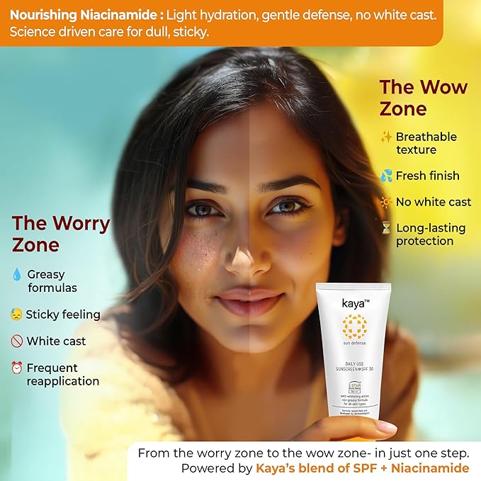 Kaya Skin Clinic Daily Use Sunscreen SPF 30, 75ml