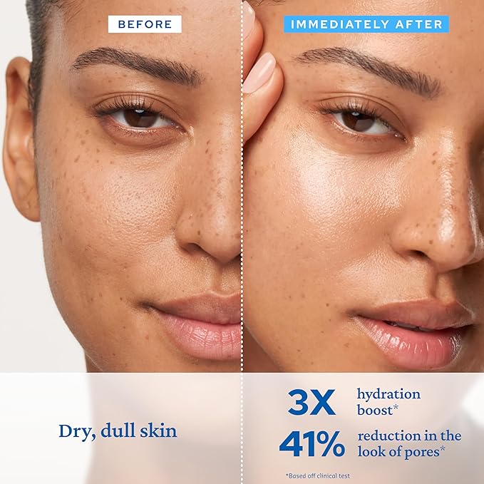 belif Aqua Bomb Cooling Prep Duo - Hydrating Toner & Frozen Gel Cream with Hydrating Capsules, Hyaluronic Acid, and Niacinamide to Soothe, Smooth, and Plump