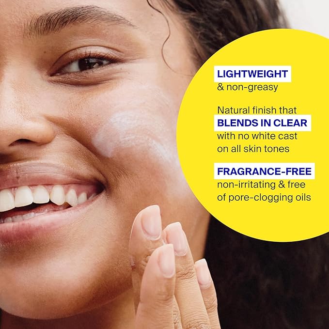 Supergoop! PLAY Everyday Face Lotion SPF 50 - Lightweight, Non-Greasy Formula - Natural Finish - Fragrance Free - Water & Sweat Resistant - All Skin Types - 1.7 fl oz