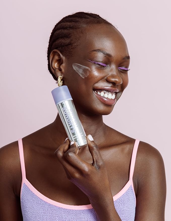 Naked Sundays CabanaClear Water Gel Serum - SPF50 Invisible Daily Lightweight & Hydrating Sunscreen with Hyaluronic Acid, Broad Spectrum, Oil-Free, Silicone Free, Fragrance-Free for All Skin Types