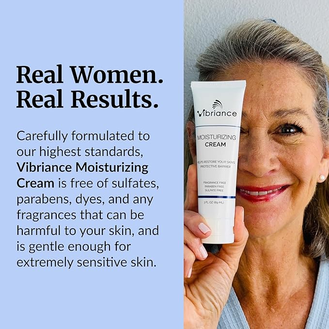 Vibriance Moisturizing Cream | Anti Aging Moisturizer for Face with Squalane, Niacinamide | Moisturizer for Aging Skin | Day/Night Face Cream for Older Women 60 Plus (Pack of 2)