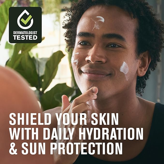 Every Man Jack Men's Mineral Face Lotion w/Broad Spectrum SPF 30 Sunscreen w/Zinc Oxide - Dermatologist Tested UVA/UVB Protection - Daily Moisturizer to Protect & Relieve Dry Skin - 2 Fl Oz (2 Pack)