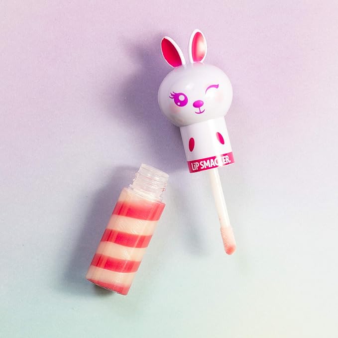 Lip Smacker Lippy pal swirl lip gloss, Bunny - Hopping Caramel Corn, 0.14 Ounce (Pack of 2)