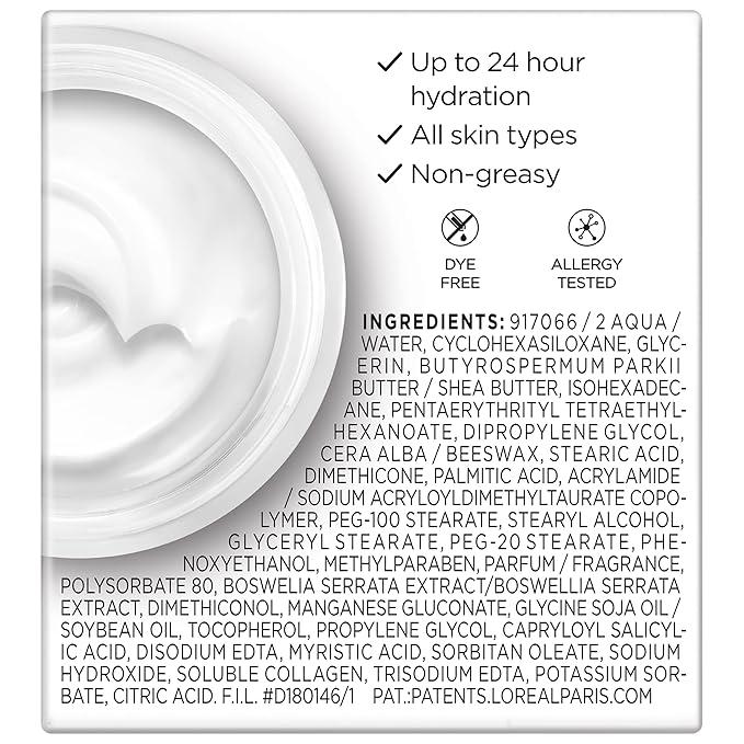 L'Oreal Paris Wrinkle Expert 35+ Anti-Aging Face Moisturizer with Collagen 1.7 oz