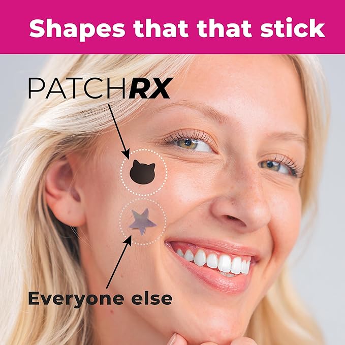 Pimple Patches for Face Cute (Moon, Star, Cats, Heart), Zit Patches Star Sticker