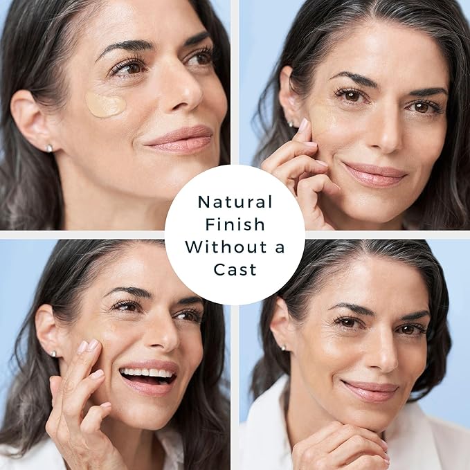 Daily Hydrating Moisturizing Cream SPF 40 Tinted Mineral Sunscreen, Broad-Spectrum & Blue Light Blocking, Fragrance-Free for Sensitive Skin, Available in Two Sheer Tints, 1.7 oz