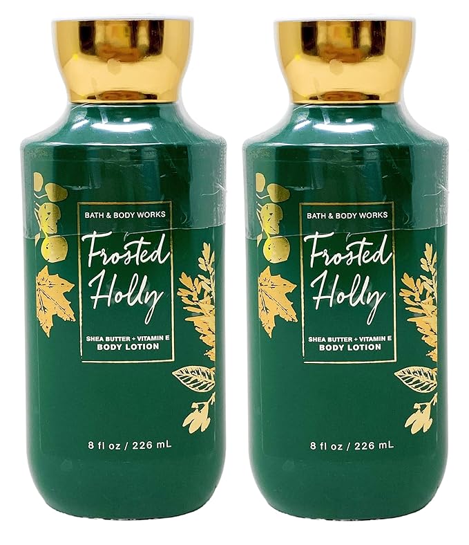Bath & Body Works Frosted Holly - 2 Pack Of Body Lotion
