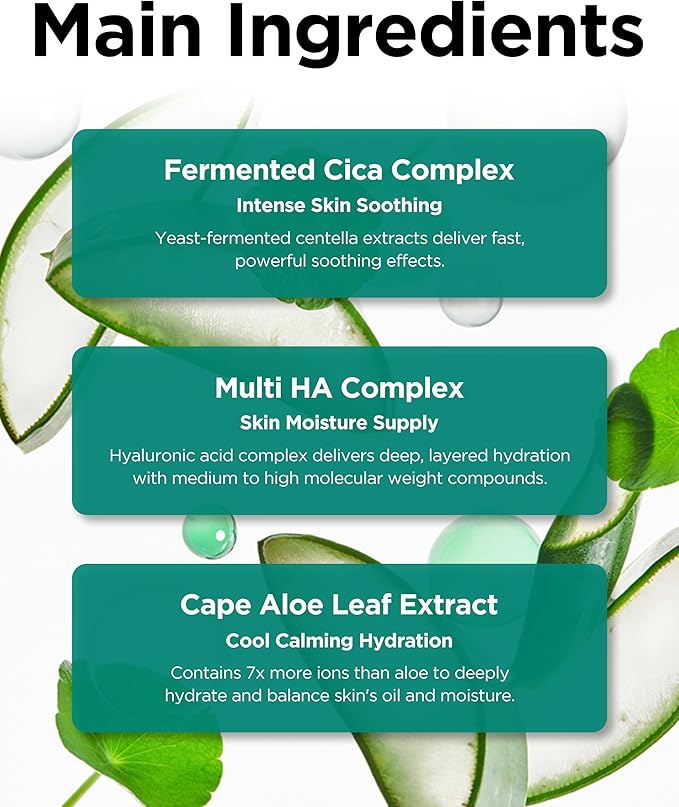 TOCOBO CICA Calming Aqua Toner Pad – Korean Vegan Dual-Sided Toner Pads with Fermented CICA, Aloe & Multi-Hyaluronic Acid – 3-Second Soothing and Cooling Care for Sensitive, Heated Skin, 60 Pads