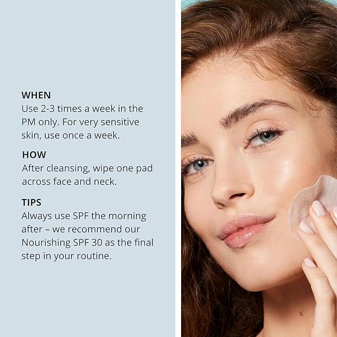 Nip + Fab Glycolic Fix Night Pads Extreme (60 Count) – 5% Glycolic Acid Exfoliating Face Pads with Salicylic Acid – Resurfacing AHA BHA Chemical Peel for Blemishes & Texture