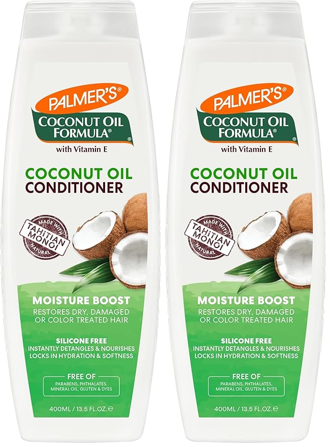 Palmer's Coconut Oil Formula Moisture Boost Conditioner, 13.5 Fl Oz (Pack of 2)
