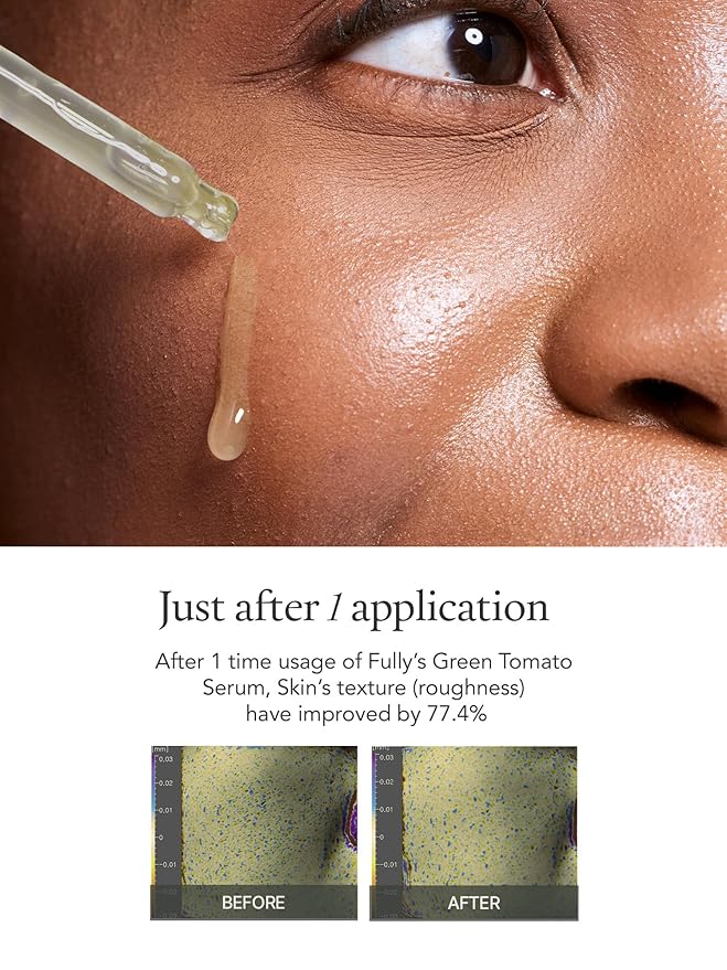 Green Tomato Pore Rescue Duo: Instant Pore Minimizing, Blackhead & Sebum Control, Elasticity Boosting, Vegan Sensitive-Skin Korean Skincare, Christmas Gift Stocking Stuffers with Clay Mask Cleanser &