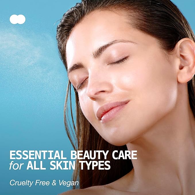 Ruby Kisses Balancing Face Mist Toner, Hydrating for Sensitive, All Skin Types, Light & Fresh Spray-on Toner, Reduce Redness & Inflammation, Alcohol Free, Made in Korea