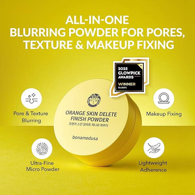 Orange Skin Delete Finish Powder Korean Makeup 11g 0.39 oz