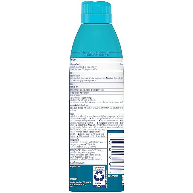 Coppertone SPORT KIDS Sunscreen Continuous Spray SPF 100 (5.5 Ounce) (Packaging may vary) (Pack of 2)