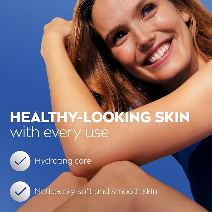 NIVEA Original Moisture Body Lotion with Vitamin E,48-Hour Body Moisturizer for Normal to Dry Skin,16.9 Fl Oz Pump Bottle,(Pack of 2)