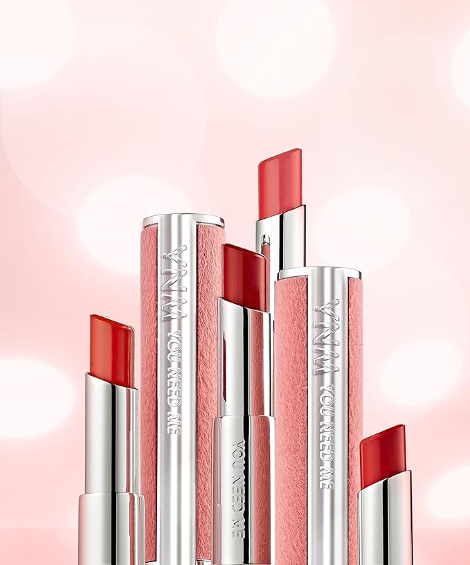 YNM Candy Gloss Balm 3g (12 BLOODY BERRY, 3g) (+12 colors) K-beauty, Tinted, Color Lipstick Balm, Glossy, Moisture, korean, Jello lips, Non-Sticky and Long-lasting