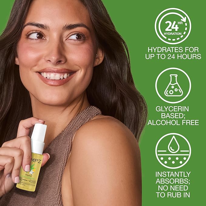 Hempz Hydrating Mist Spray, Original Floral Banana Fragrance, Travel Size Moisturizer, Vacation Essential, 1 fl.oz.