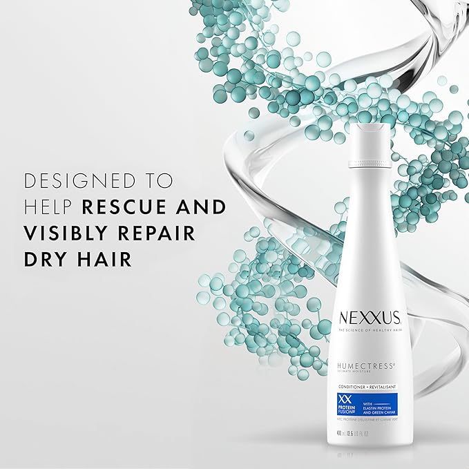Nexxus HUMECTRESS Conditioner for Ultimate Moisture for Dry Hair Powered by POLYSOFT HYDRATOR Technology with Tri-lipids 13.5 oz