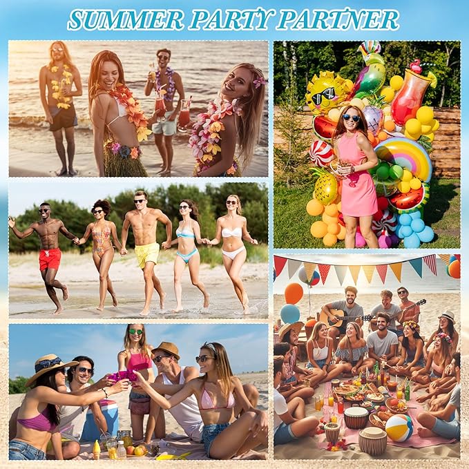 36 Pcs Mini Sunscreen Bulk for Summer Party Wedding SPF 30 Water Resistant Sunscreen Lotion Bulk 1oz Travel Size for Thank You Gifts Wedding Party Supplies (Beach)