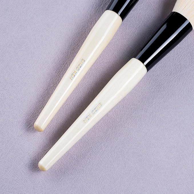 Natural Goat Hair Contour Brush, Sculpting Brush, Angled Contour Brushes, Natural Hair Blush Brush, Makeup Brushes, Detail Blush Brush, Fluffy Brushes for Cheeks.(804A)