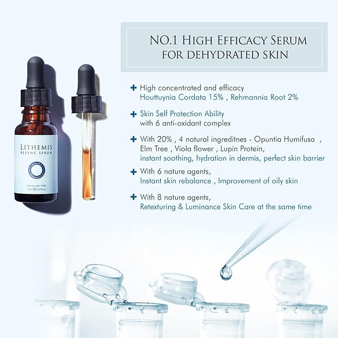 Pore Minimizing Serum for Face - Deep Intensive Hydration - Instant Skin Balancing - Non-Sticky – Non-Greasy Anti-Aging Korean Skin Care (1.01 Fl. Oz)