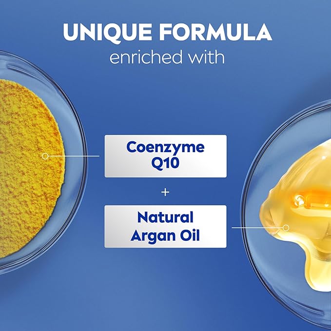 NIVEA Skin Firming Melanin Beauty & Hydration Body Lotion with Q10 and Argan Oil,Firmer Skin in as Little As Seven Days,16.9 Fl Oz Pump Bottle,(Pack of 2)