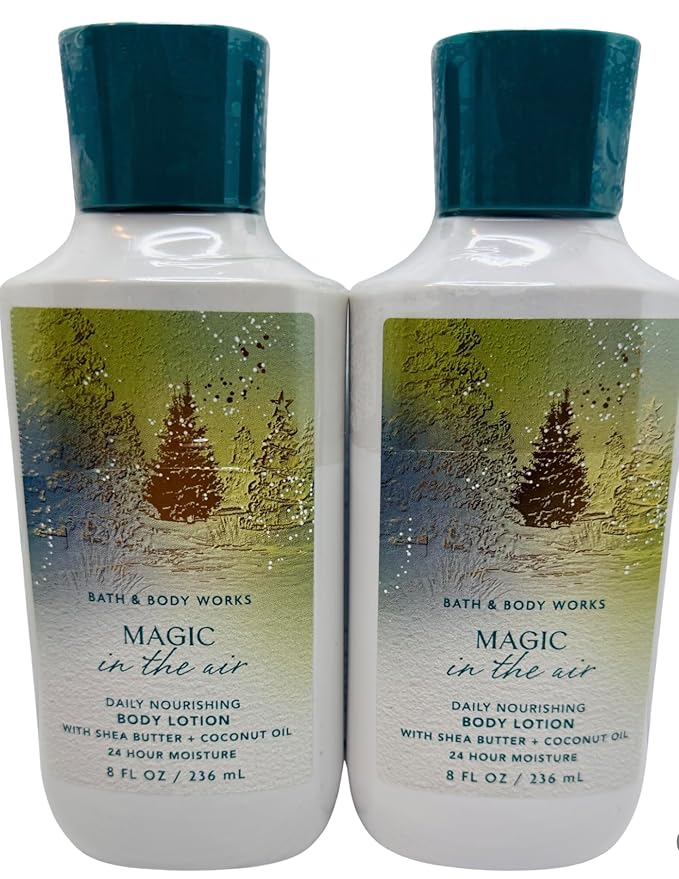 Bath & Body Works Magic in the Air Body Lotion 8 Ounces Each Pack of 2 Packaging May Vary