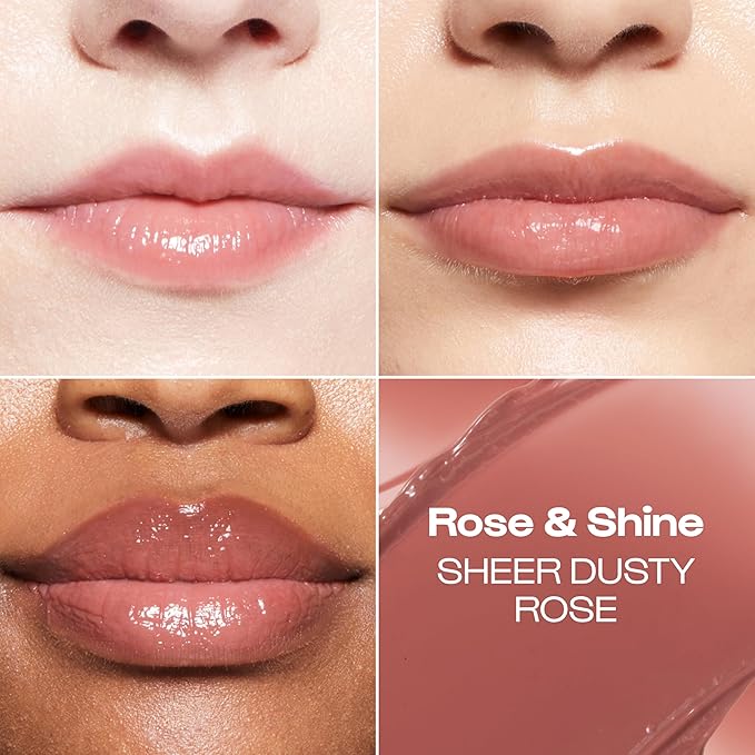 Alleyoop Lip Goals – Moisturizing Lip Balm for Women, Hydrating Lip Care for Dry Lips with Clean Vegan Ingredients, Everyday Treatment for Smooth, Soft, Nourished Lips, Sheer Dusty Rose