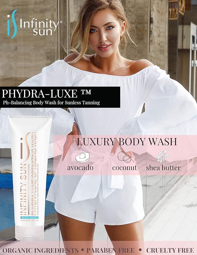 New Glow Pure Box, Sunless Tanning, Glow on the Go Mousse, for a Long Lasting Tan, 3 Piece Kit