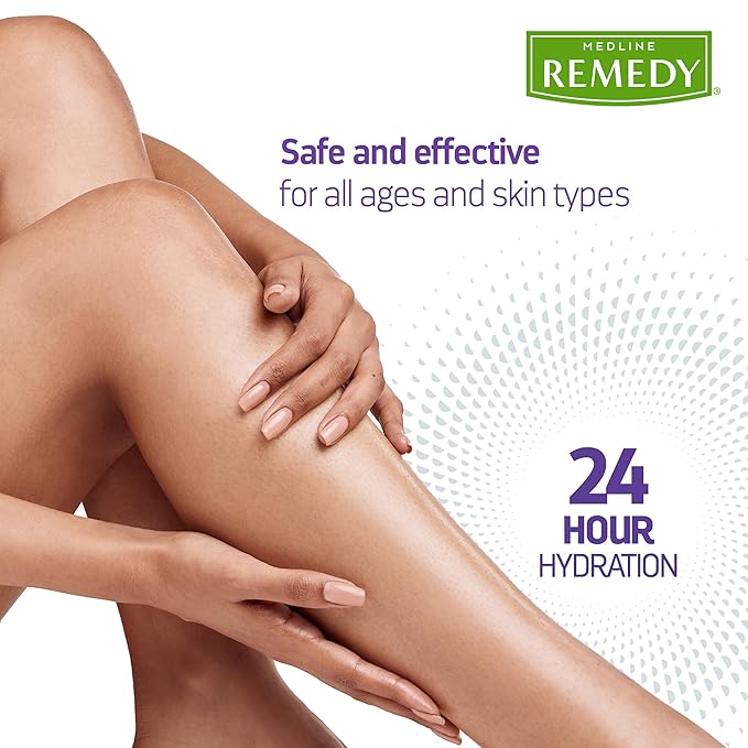 Medline Remedy Clinical Skin Cream, Nourishing Formula for Dry Skin, 2 oz., Pack of 24
