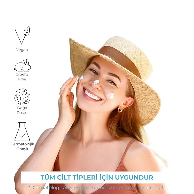 LICAPE® Sunscreen - SPF 50 High Protection Sunscreen for Face, 40ml | Lightweight Skin Care for Sensitive & Dry Skin