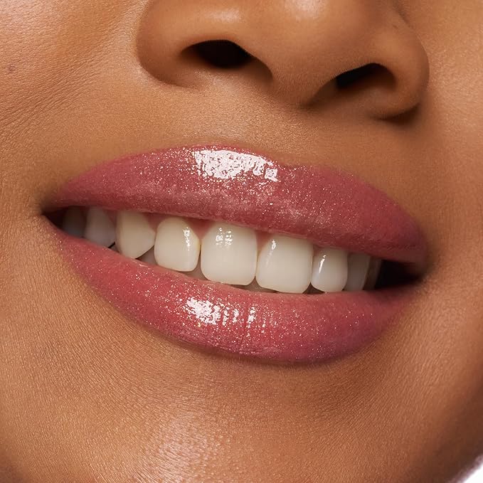 essence | Hydra Kiss Lip Oil |Intense Hydration & Glossy Finish | Infused with Hyaluronic Acid, Vitamin E & Jojoba Oil | Vegan & Cruelty Free (09 | Cookie Sparkle)