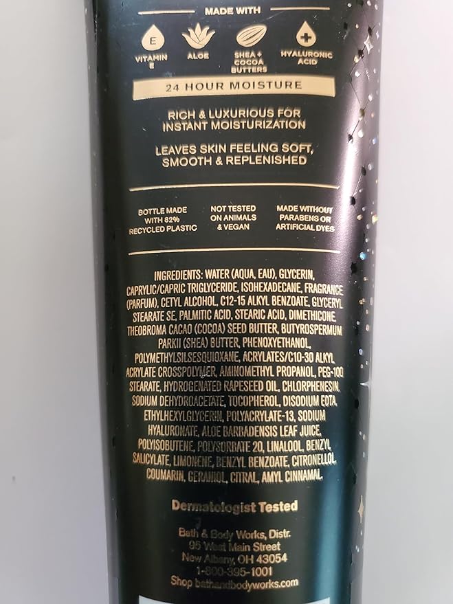 Bath & Body Works Womens Into the Night Ultimate Hydration Body Cream 8 Ounces Pack of 2