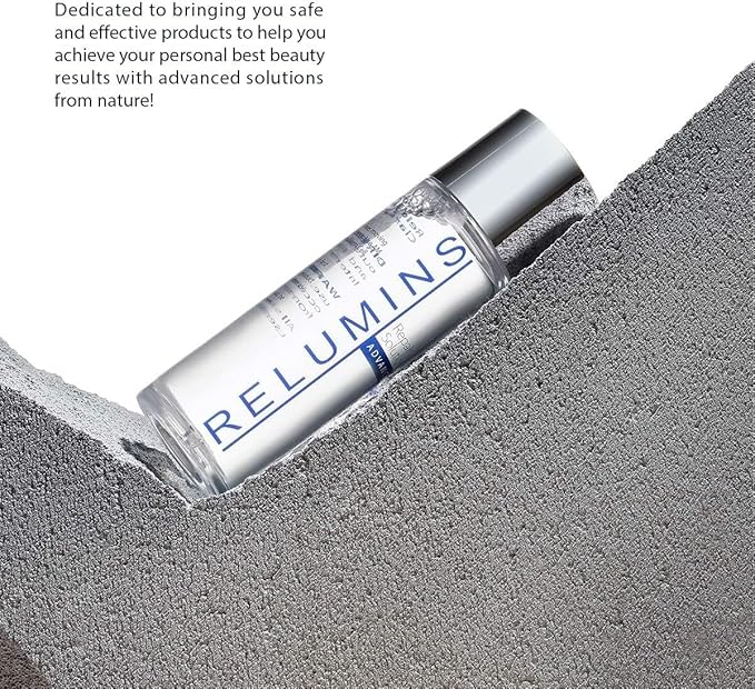 Relumins Advance White Intensive Repair Solution, Spring Glow Essentials – Clarifying Toner for Face, Gentle Exfoliating Astringent for Smoother, Even-Looking Skin, Daily Skincare 100ml