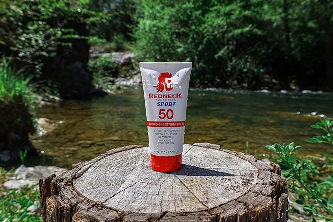 6 Oz SPF 50 Sport Lotion Water/Sweat Resistant Reef Friendly, Non-irritating