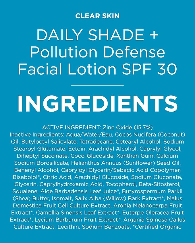 Andalou Naturals, Lotion Hydration Daily Shade Blue Light SPF 30, 2.7 Fl Oz