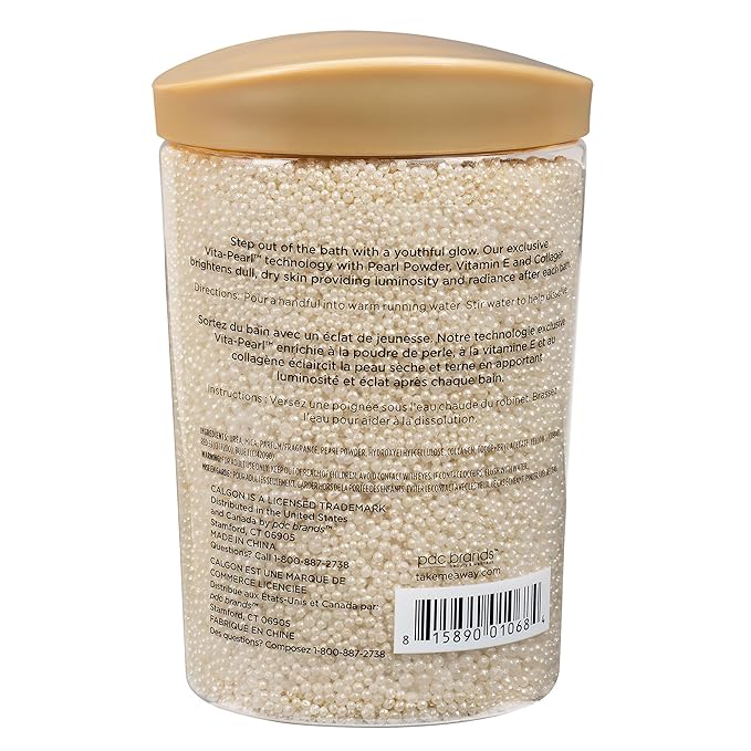 Calgon Ageless Bath Series Renewing Pearls, 16 oz.