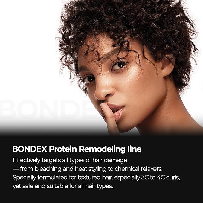 Dr.Melaxin Bondex Remodeling Salon Bonding Treatment | Deep Repair for Bleached & Damaged Hair with Bonding Peptides + Argan Oil