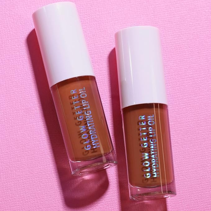 Moira Glow Getter Hydrating Lip Oil (003, Champagne Kiss)