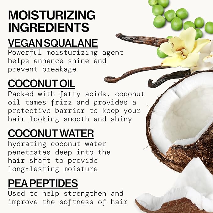 Pacifica Conditioner Moisturizing Coconut Vanilla, 8 Fl Oz