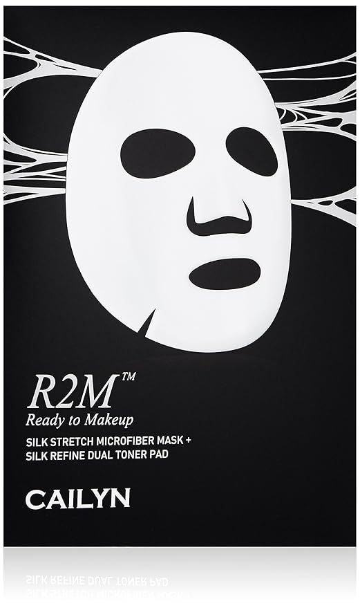 CAILYN R2M Silk Stretch Microfiber Mask Plus Silk Refine Dual Toner Pad